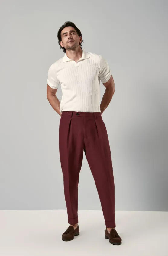 Berwich Trousers: Discover Luxury Italian Menswear at Garmany