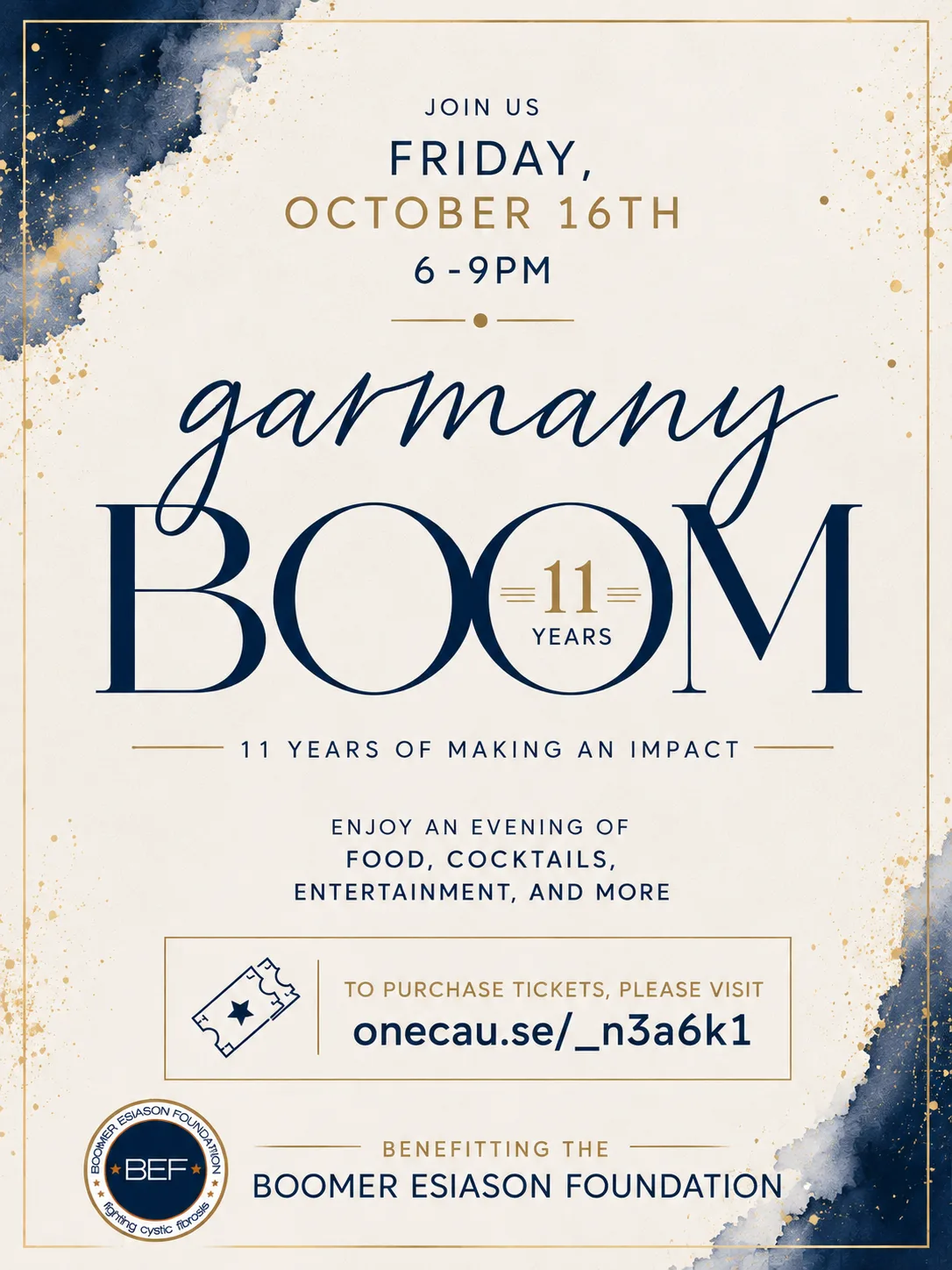 Garmany BOOM Returns: Join Us October 16th