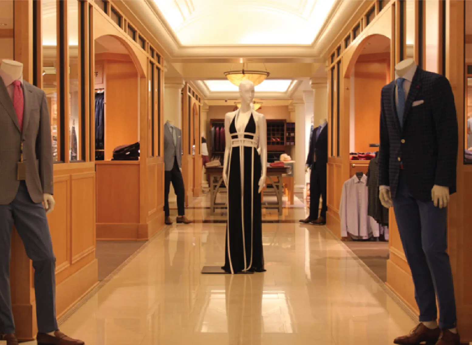 Inside the Garmany showroom