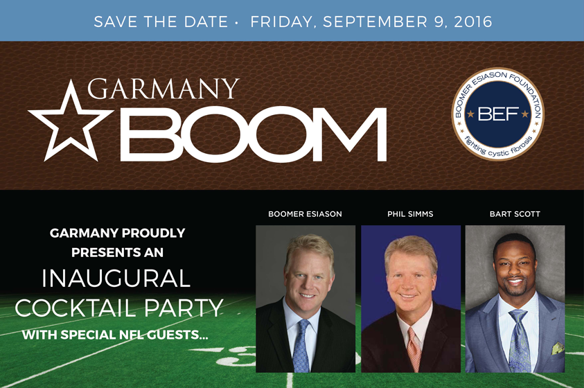 GARMANY BOOM! SEPTEMBER 9, 2016