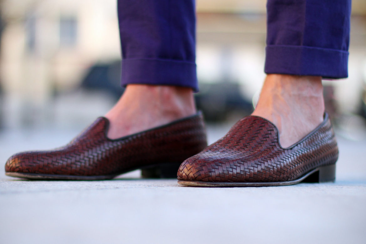 men's sockless summer shoes
