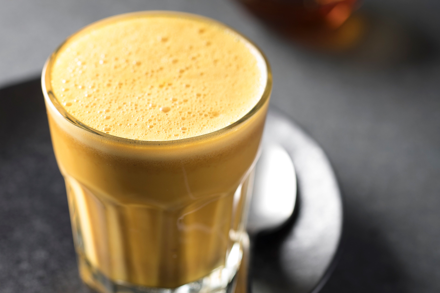 Coffee with a hint of health