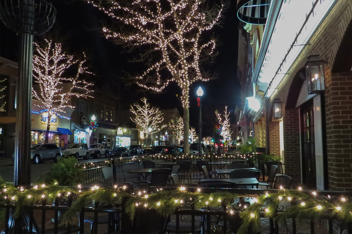 Red Bank is seeing red (and green) this holiday season