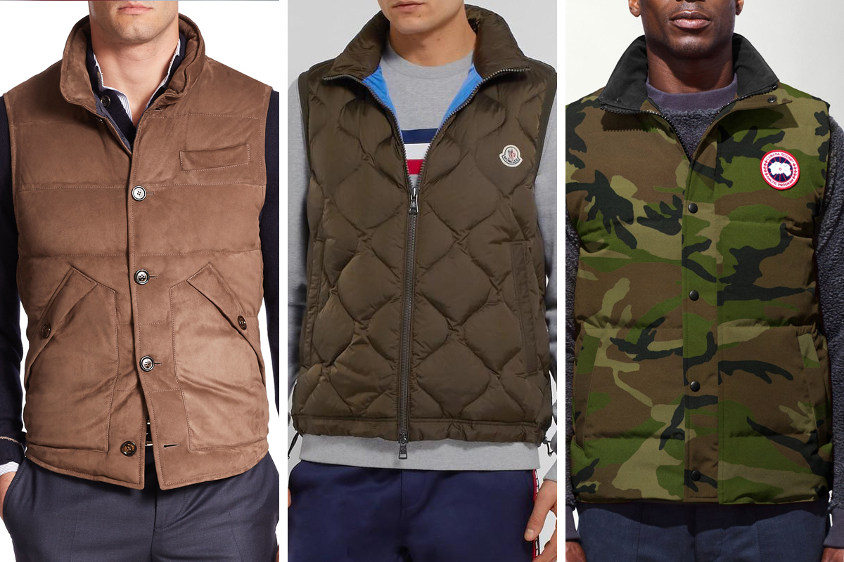 best men's down vest