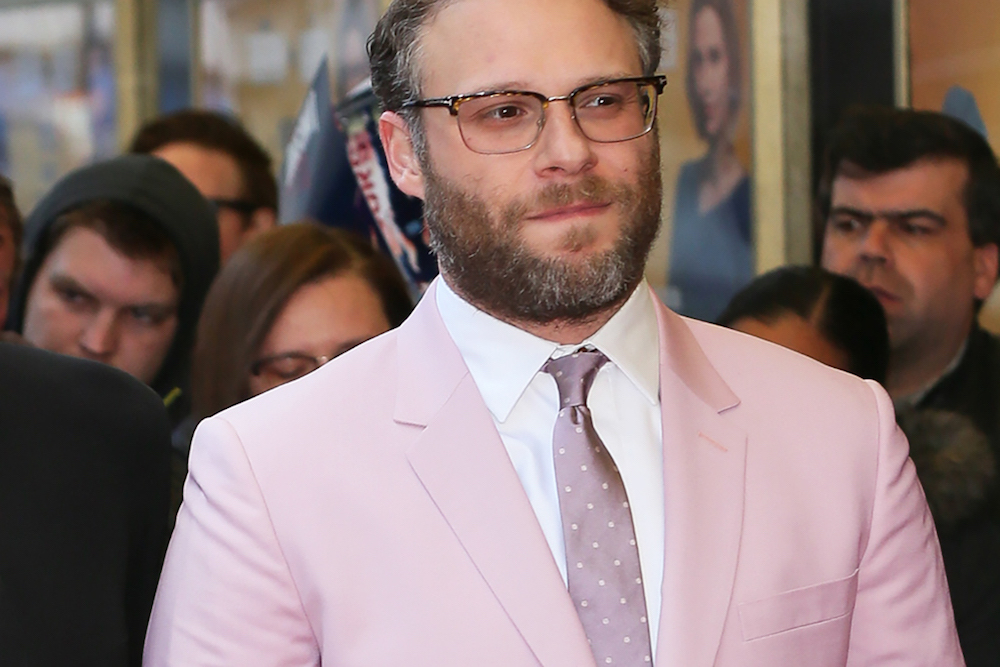 How To Rock The Pink Suit Trend As Seen On Seth Rogen Garmany