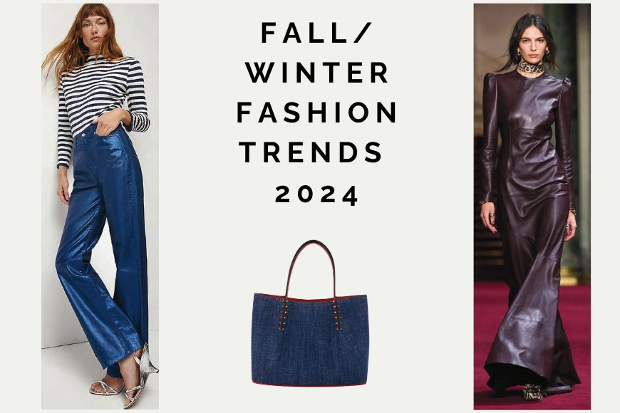 Fall/Winter Fashion Forecast: Dolled-Up Denim, Luxe Leather (or Not), and a Little Jean on the Side