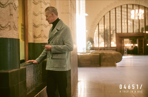 Luxury fall and winter outerwear in muted earthy tones from 04651 collection