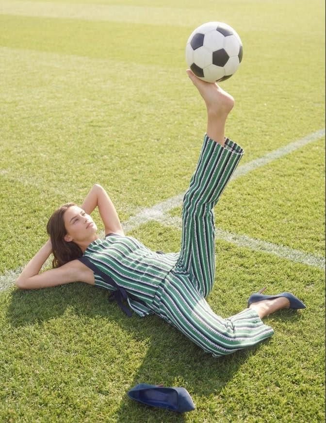 Blouse and Pants by Simkhai, Shoes by Christian Louboutin Blouse and Pants by Simkhai, Shoes by Christian Louboutin